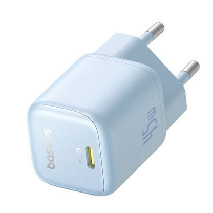 Baseus PicoGo Network Charger, 45W, 3A, 1 x USB-C, Blue P10176800313-00