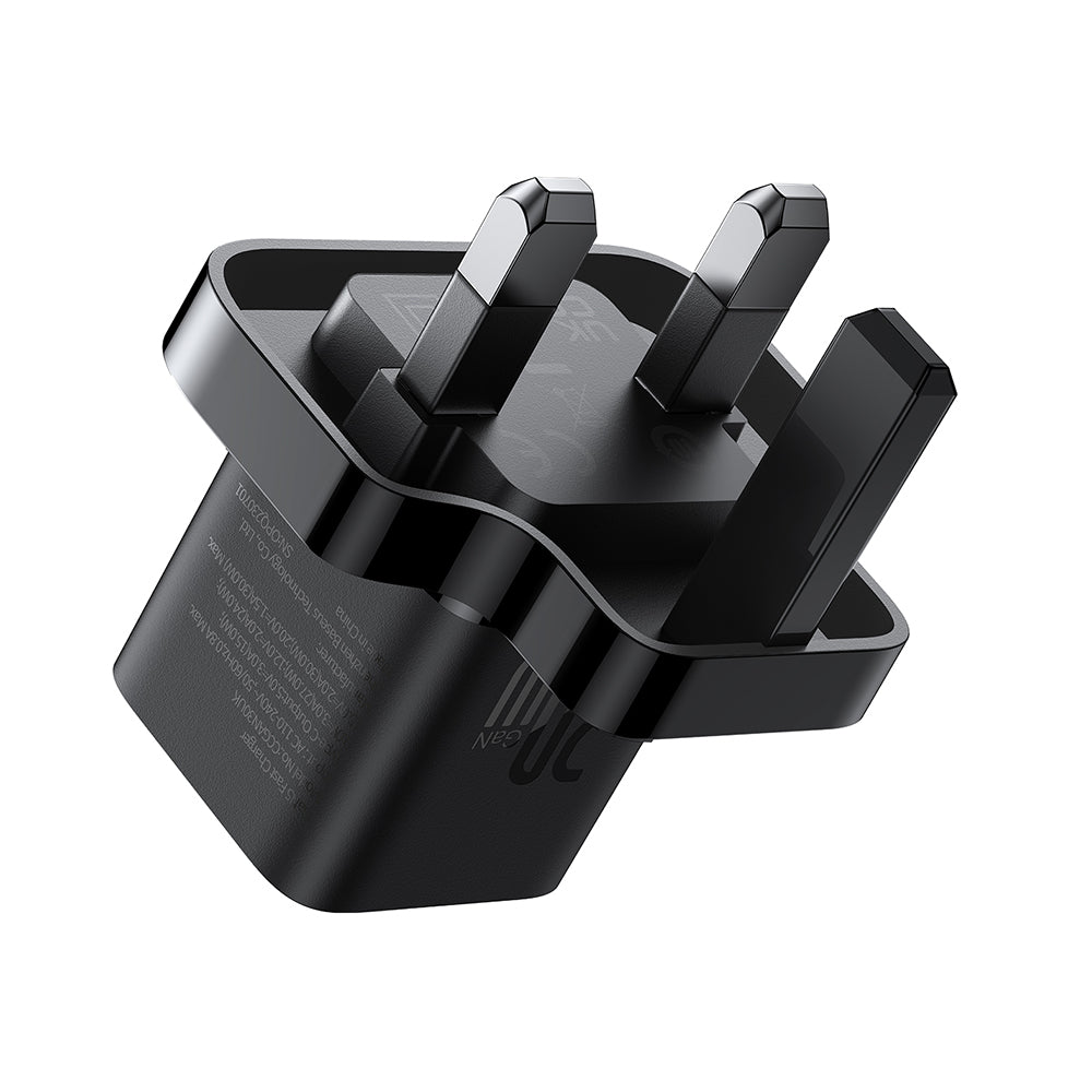 Caricabatterie Retea Baseus UK, 20W, 3A, 1 x USB-C, Nero P10110907113-00