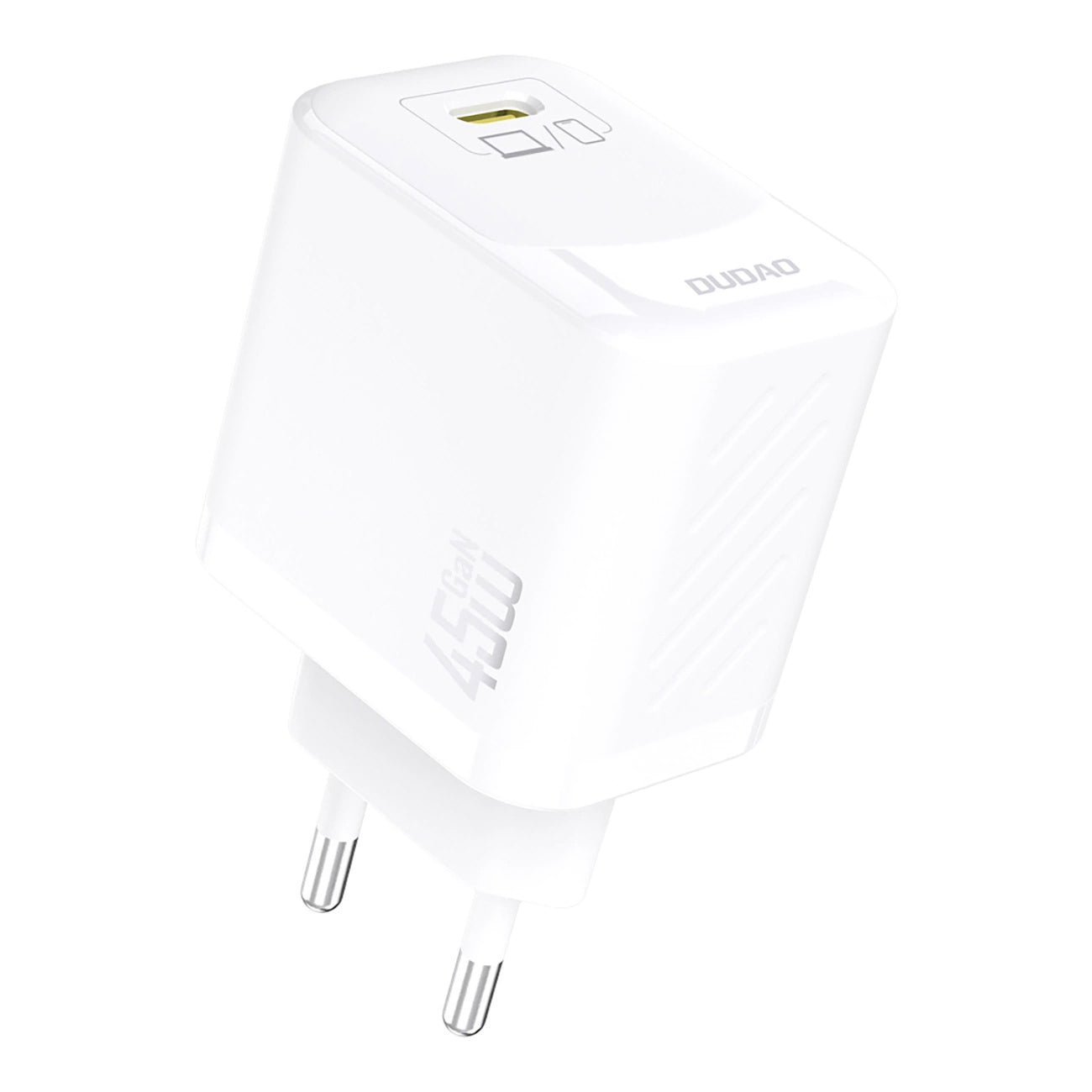Caricabatterie Retea Con Cavo USB-C Dudao A28C, 45W, 3A, 1 x USB-C, Bianco