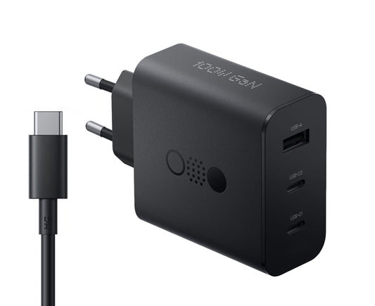 Caricabatterie Rete con Cavo USB-C CMF by Nothing C349, 100W, 5A, 1 x USB-A - 2 x USB-C, Grigio A10800016