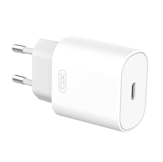 Caricabatterie Rete XO Design, 25W, 3A, 1 x USB-C, Bianco