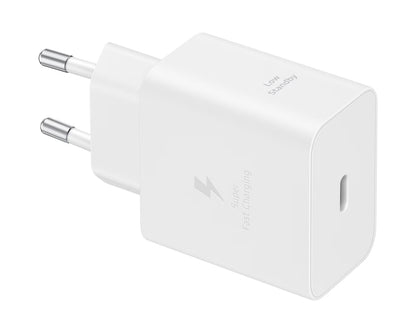 Caricabatterie da Rete con Cavo USB-C Samsung, 45W, 4.05A, 1 x USB-C, Bianco EP-T4511XWEGEU