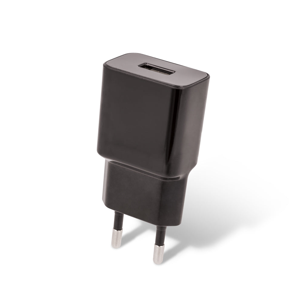 Caricabatterie da rete con cavo microUSB MaXlife MXTC-01, 10.5W, 2.1A, 1 x USB-A, Nero