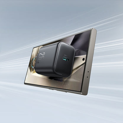 Caricabatterie da Rete con Cavo USB-C Joyroom JR-TCF23, 25W, 3A, 1 x USB-C, Nero