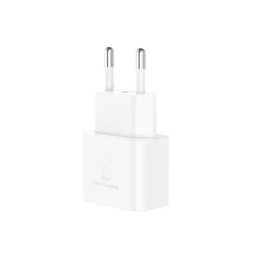 Caricatore da rete con cavo Lightning XO Design L167, 25W, 3A, 1 x USB-C, Bianco