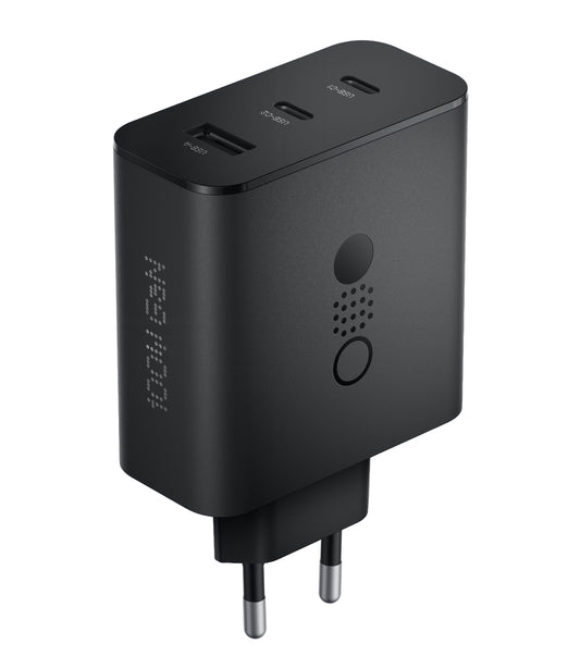 Caricabatterie Rete con Cavo USB-C CMF by Nothing C349, 100W, 5A, 1 x USB-A - 2 x USB-C, Grigio A10800016