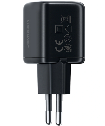 Caricatore da rete con cavo USB-C Joyroom JR-TG7, 33W, 3A, 1 x USB-A - 1 x USB-C, Nero