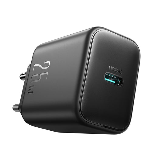 Caricabatterie da Rete con Cavo USB-C Joyroom JR-TCF23, 25W, 3A, 1 x USB-C, Nero