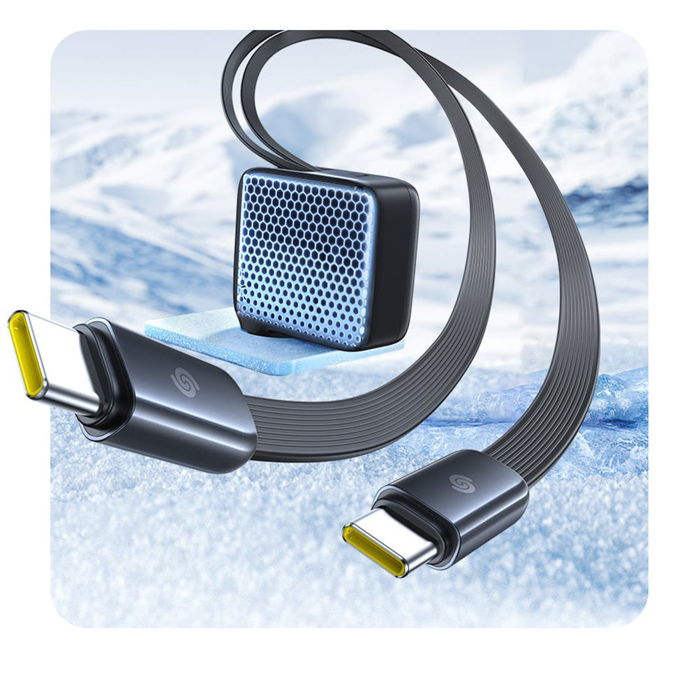 Caricabatterie da Rete con Cavo USB-C Baseus EnerCore CJ21, 67W, 3.35A, 1 x USB-C, Nero E0120G00