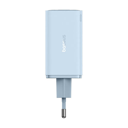 Caricabatterie Rete con Cavo USB-C Baseus GaN6 Pro, 65W, 3.25A, 2 x USB-A - 2 x USB-C, Blu E0121D00