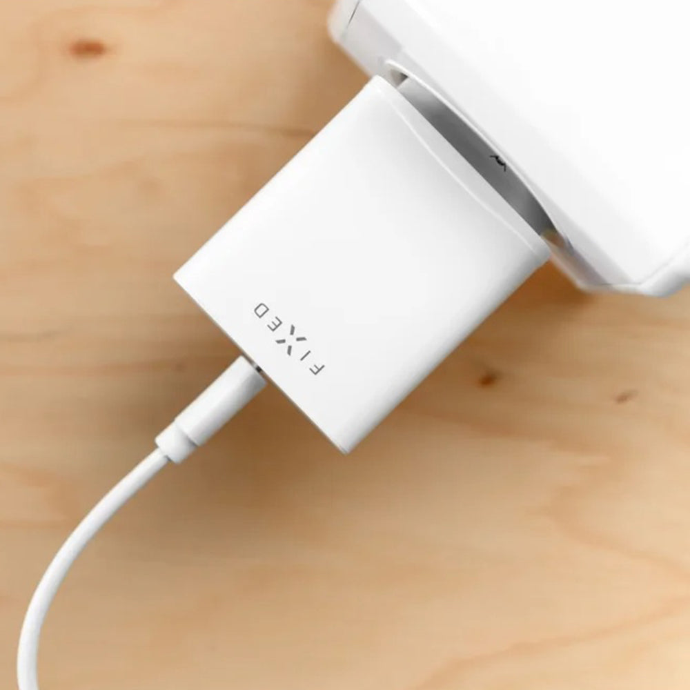 Caricabatterie Rete con Cavo USB-C Fixed, 20W, 3A, 1 x USB-C, Bianco