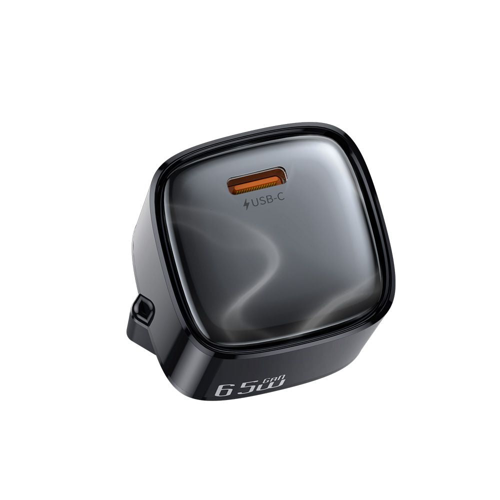 Caricatore da rete con cavo USB-C Mcdodo Nano CH-8262, 65W, 3.25A, 1 x USB-C, Nero