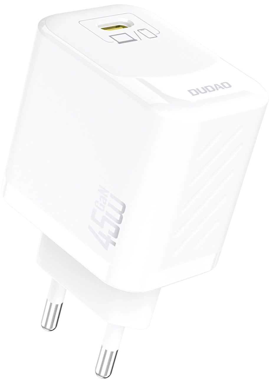 Caricabatterie Rete Dudao A28, 45W, 3A, 1 x USB-C, Bianco