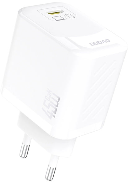 Caricabatterie Rete Dudao A28, 45W, 3A, 1 x USB-C, Bianco