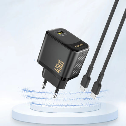 Caricabatterie Rete Dudao A28, 45W, 3A, 1 x USB-C, Nero