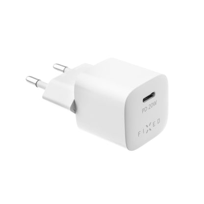 Caricabatterie Retea Fixed Mini, 20W, 3A, 1 x USB-C, Bianco