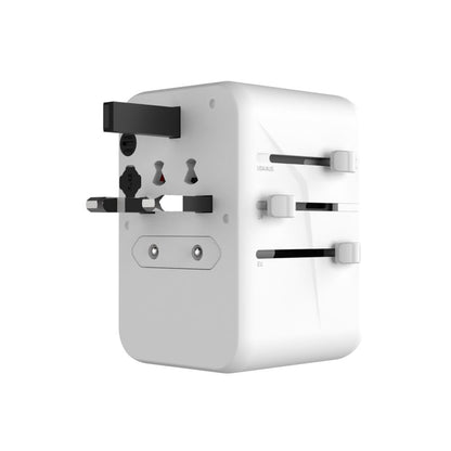 Caricabatterie Retea Fixed Travel, 65W, 3.25A, 2 x USB-A - 3 x USB-C, Bianco