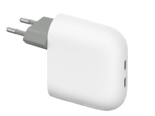 Caricabatterie Rete Google, 67W, 4A, 2 x USB-C, Bianco GA09856-EU