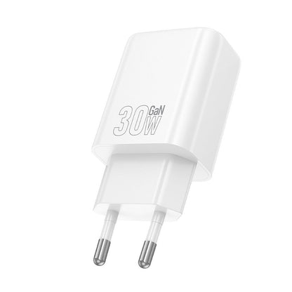 Caricabatterie Rete HOCO N62, 30W, 3A, 1 x USB-C, Bianco
