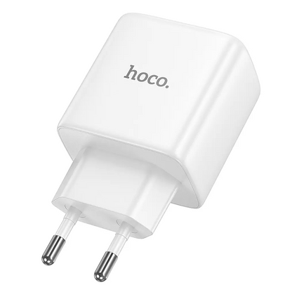 Caricatore da rete HOCO N83, 40W, 3A, 1 x USB-C, Bianco