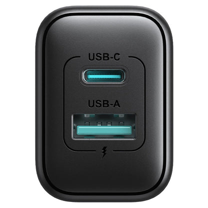 Joyroom JR-TCF13 Network Charger, 25W, 3A, 1 x USB-A - 1 x USB-C, Black