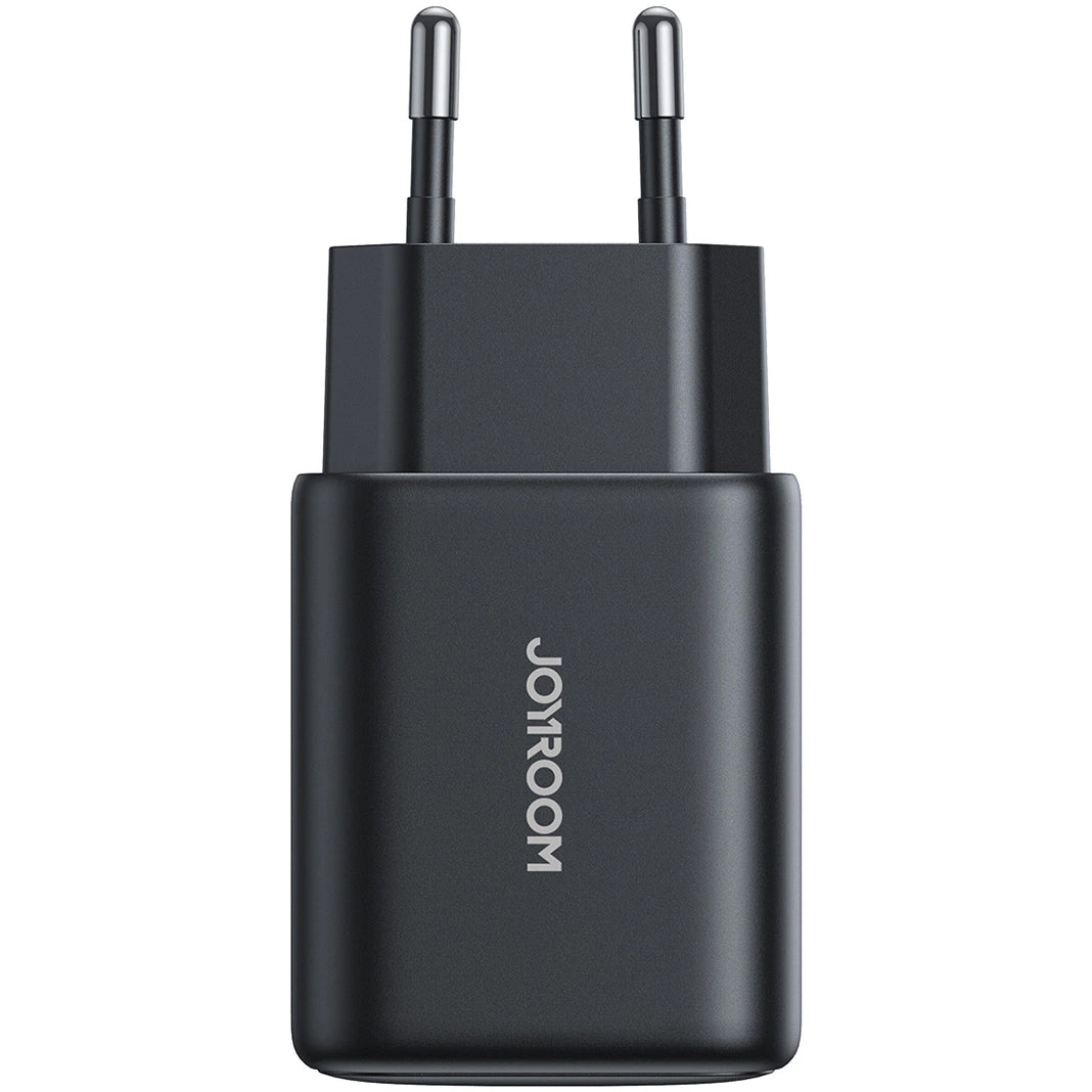Joyroom JR-TCF13 Network Charger, 25W, 3A, 1 x USB-A - 1 x USB-C, Black