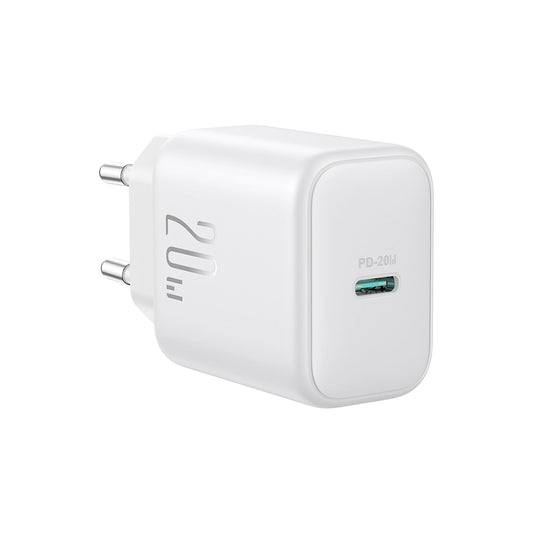 Joyroom JR-TCF20 Network Charger, 20W, 3A, 1 x USB-C, White