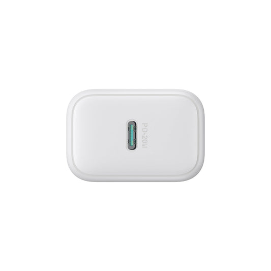 Joyroom JR-TCF20 Network Charger, 20W, 3A, 1 x USB-C, White