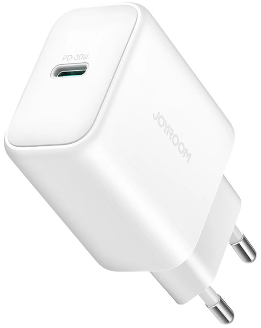Joyroom JR-TCF24 Network Charger, 30W, 3A, 1 x USB-C, White