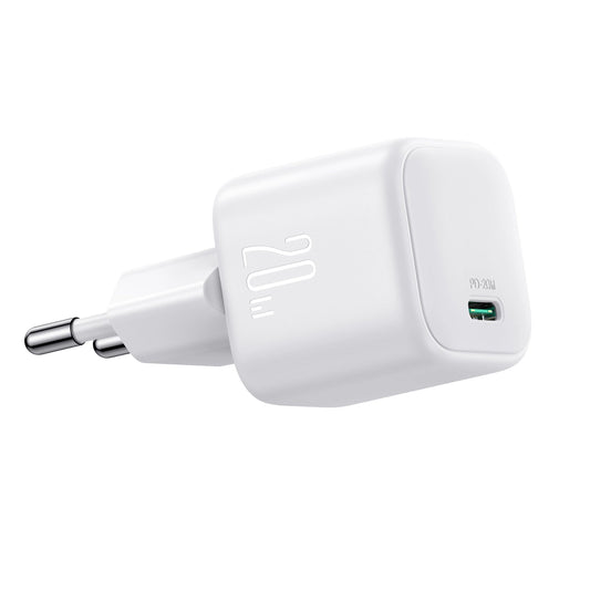 Joyroom JR-TCG08 Network Charger, 20W, 3A, 1 x USB-C, White