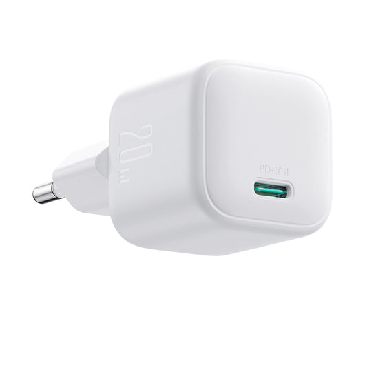 Joyroom JR-TCG08 Network Charger, 20W, 3A, 1 x USB-C, White