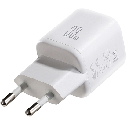 Caricabatterie Retea Joyroom JR-TG7, 33W, 3A, 1 x USB-A - 1 x USB-C, Bianco