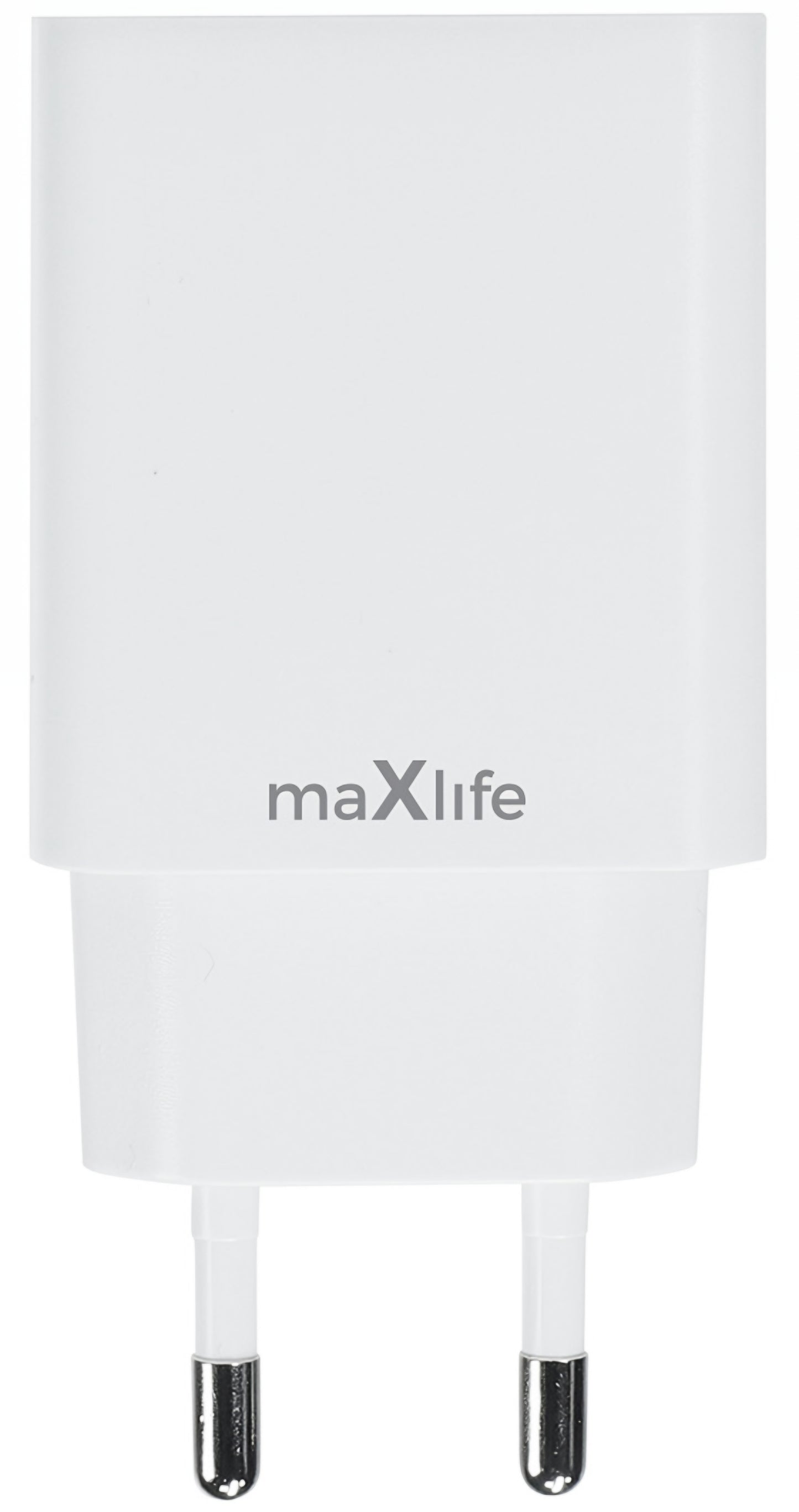 Caricabatterie Rete MaXlife MXTC-13-20AC, 20W, 3A, 1 x USB-A - 1 x USB-C, Bianco