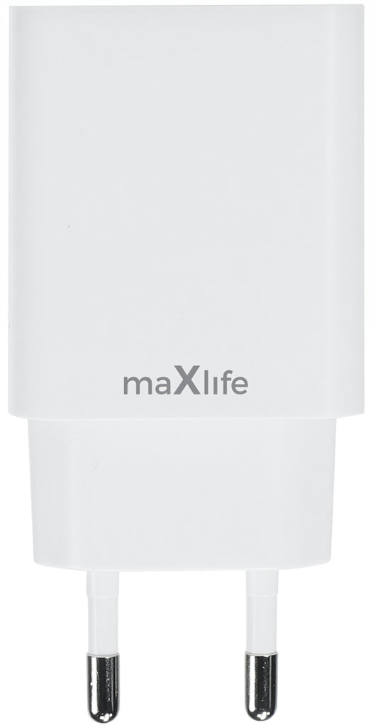 Caricabatterie Retea MaXlife MXTC-13-20C, 20W, 3A, 1 x USB-C, Bianco