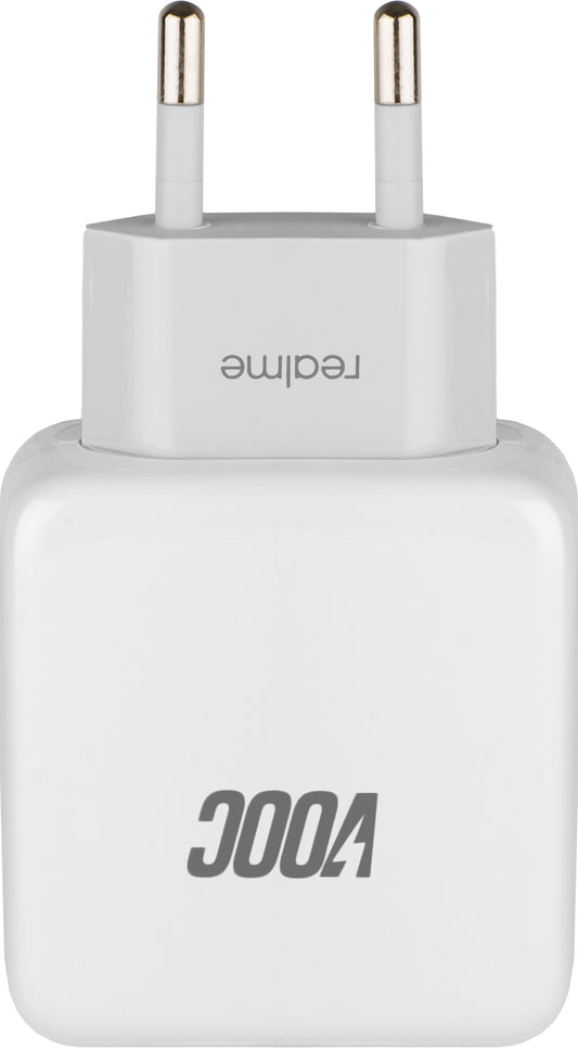 Caricabatterie Rete Realme, 20W, 4A, 1 x USB-A, Bianco VC54JCEH