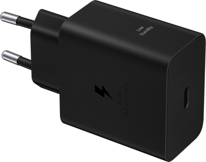 Caricabatterie Rete Samsung, 60W, 3A, 1 x USB-C, Nero EP-T6010NBEGWW
