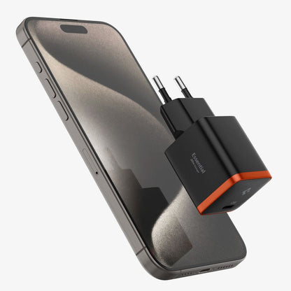 Caricatore da rete Spigen EE301EU Essential, 30W, 3A, 1 x USB-C, Nero ACH08448