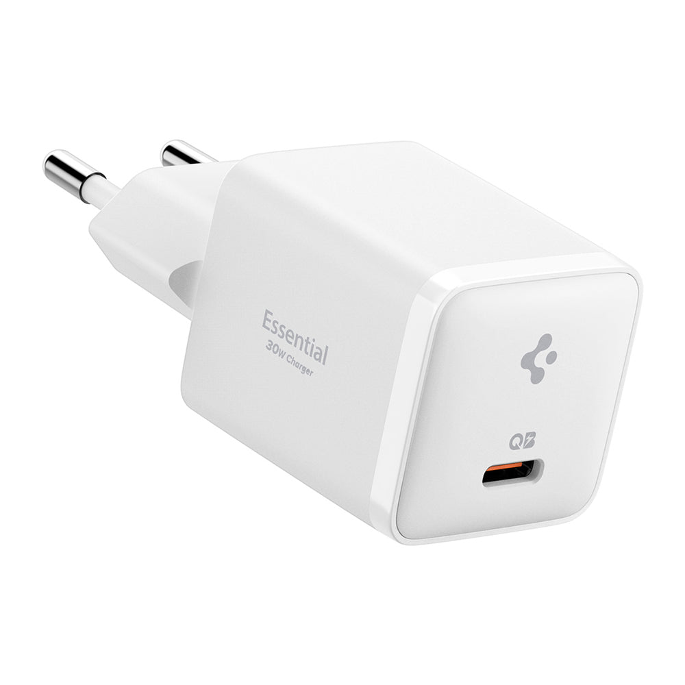 Caricabatterie Retea Spigen EE301EU Essential, 30W, 3A, 1 x USB-C, Bianco KF2363556