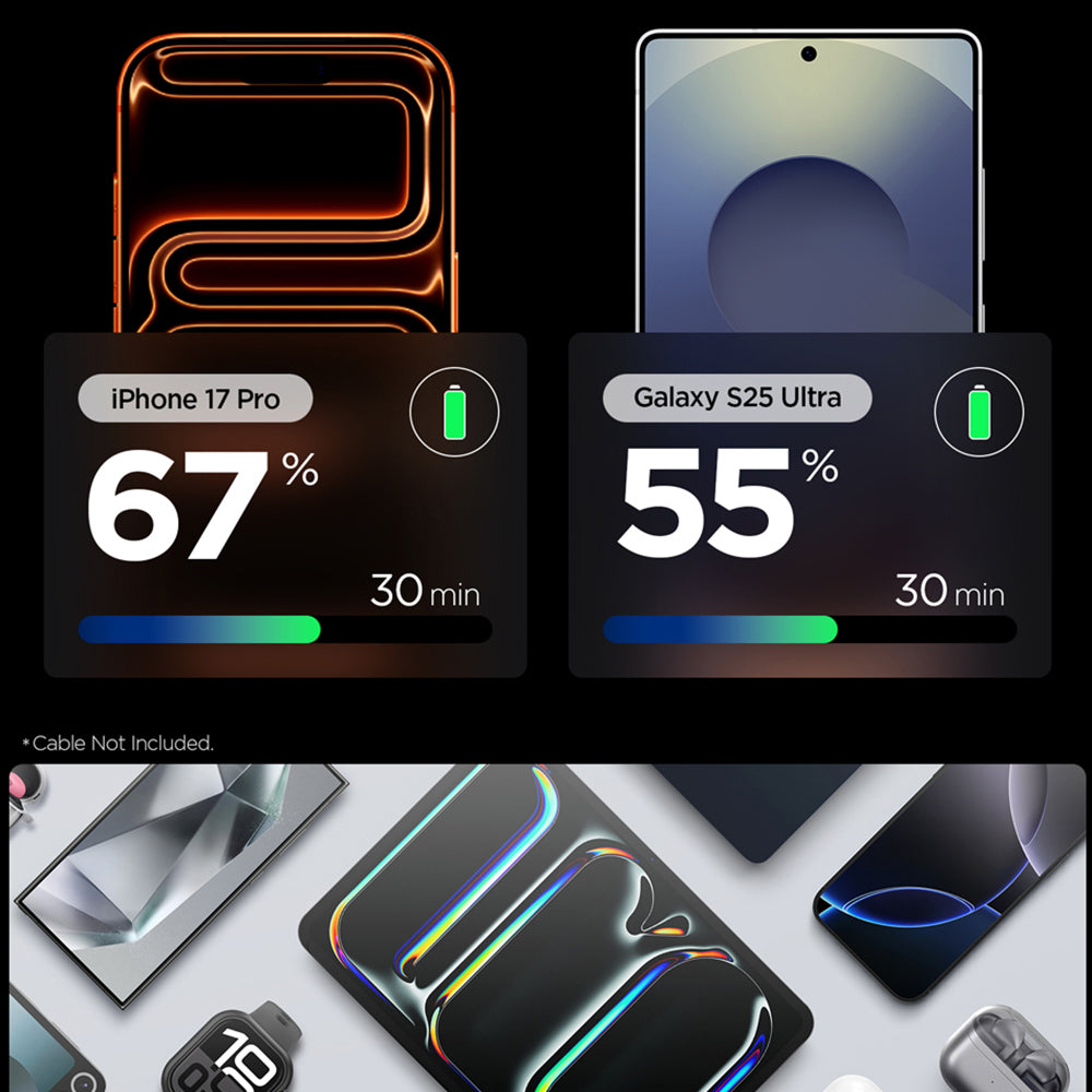 Caricabatterie Retea Spigen EE301EU Essential, 30W, 3A, 1 x USB-C, Bianco KF2363556