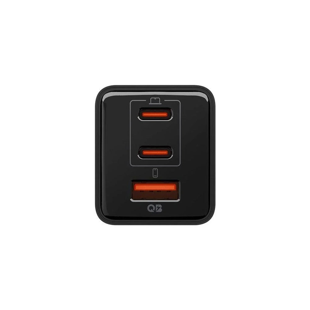 Caricabatterie Retea Spigen EE473EU Essential, 47W, 3A, 1 x USB-A - 2 x USB-C, Nero ACH09465