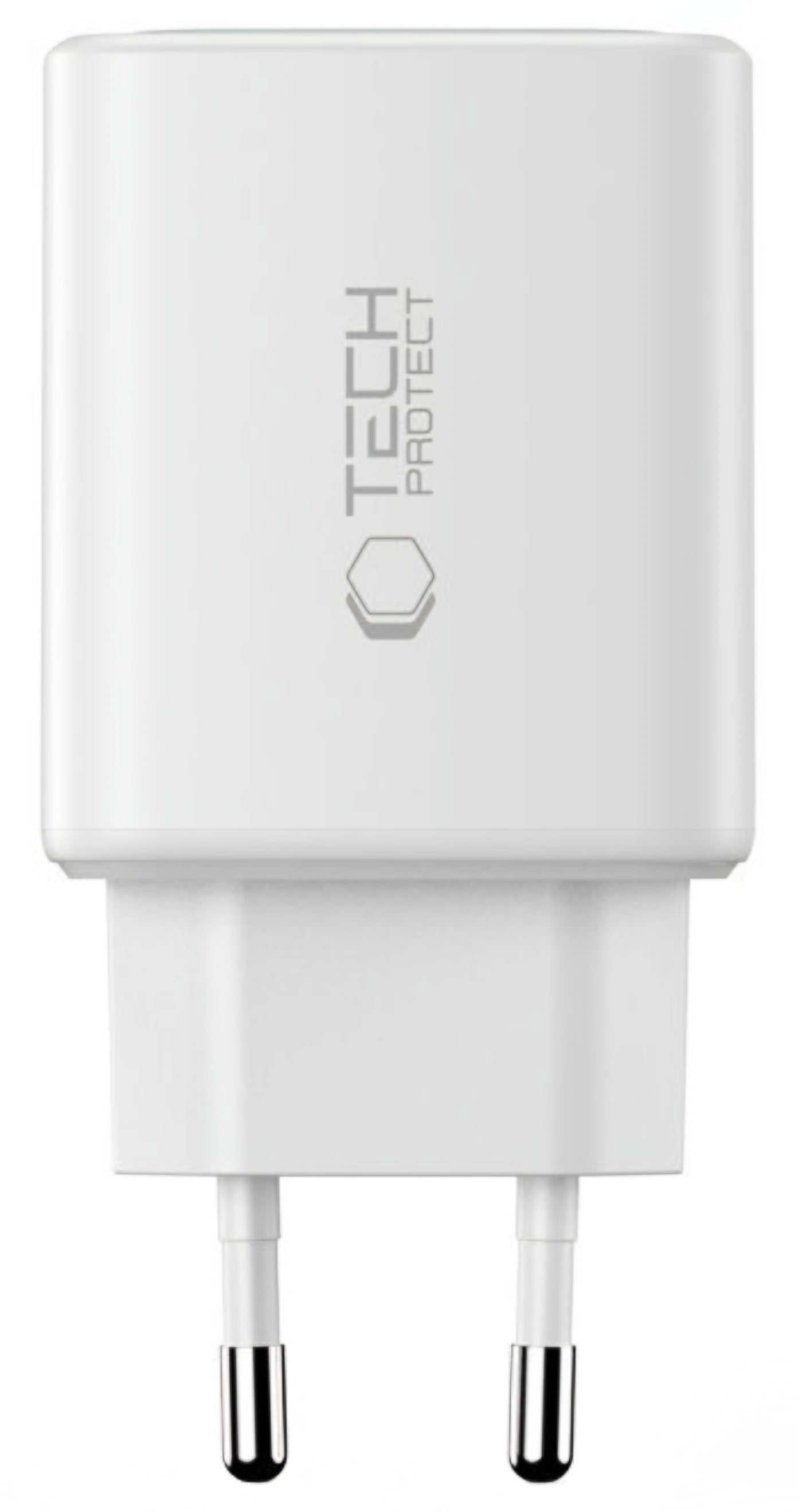 Caricabatterie Rete Tech-Protect NCA65W, 65W, 3A, 1 x USB-A - 2 x USB-C, Bianco