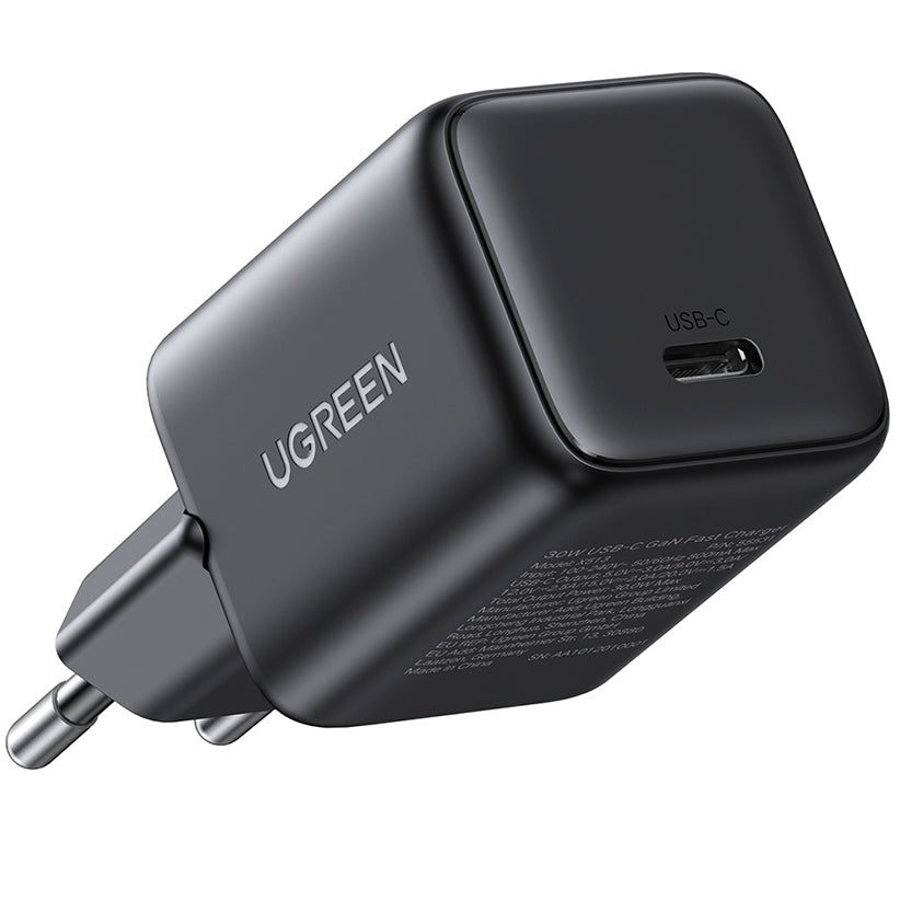 Caricabatterie da Rete UGREEN X513, 30W, 3A, 1 x USB-C, Nero