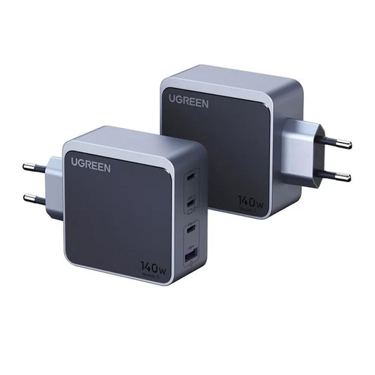 Caricabatterie Retea UGREEN X570 Nexode S, 140W, 5A, 1 x USB-A - 3 x USB-C, Grigio