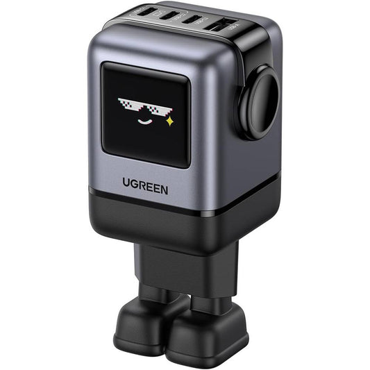 Caricabatterie da Rete UGREEN X688 Uno, 100W, 5A, 1 x USB-A - 3 x USB-C, Nero