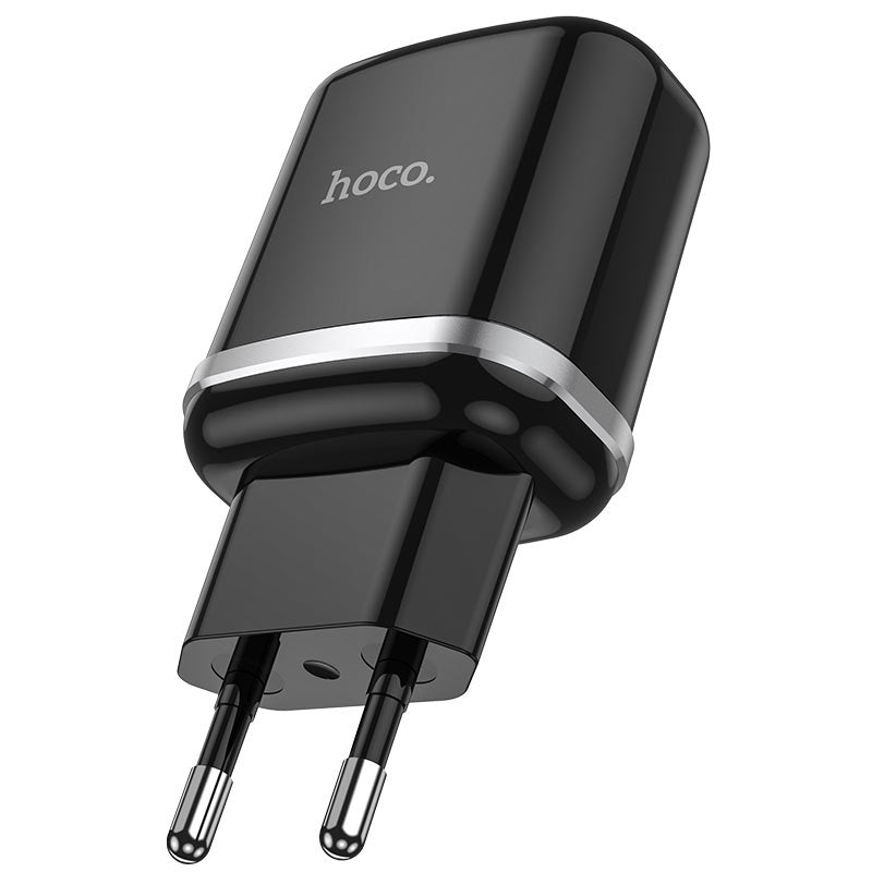 Caricatore da rete HOCO N3, 18W, 3A, 1 x USB-A, Nero