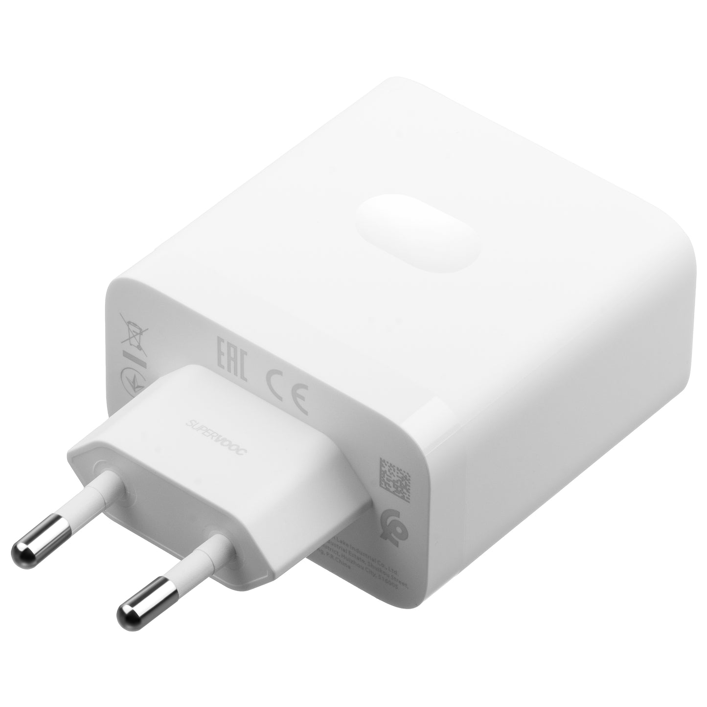 Caricabatterie Rete OnePlus, 80W, 7.3A, 1 x USB-A, Bianco 5461100064