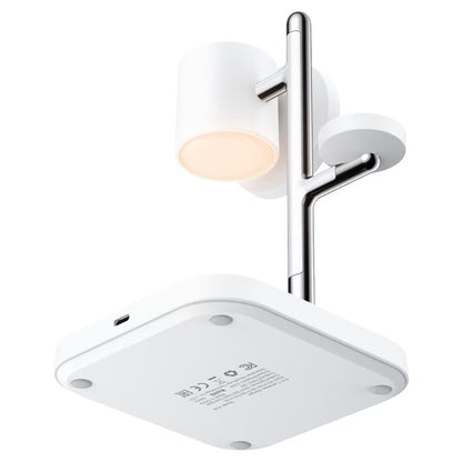Caricabatterie Wireless Retea Acefast E39 3in1, 32.5W, Bianco