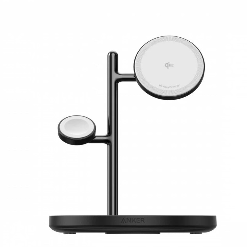Anker MagGo 3in1 Wireless Network Charger, 25W, 1.67A, Black B25M3311