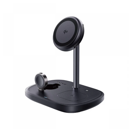 Caricatore da rete wireless Baseus EnerFill FS41 3 in 1, 22,5 W, 1,67 A, Nero P10281904123-01