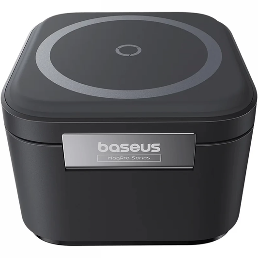 Caricatore da rete wireless Baseus MagPro 3 in 1, 25 W, 1 x USB-C, nero P10264100123-01